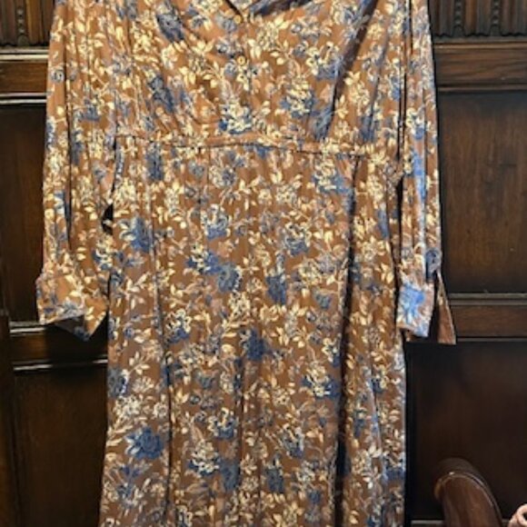 April Cornell Greta's Garden Prairie Dress NWT XL - Picture 3 of 4